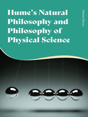 cover image of Hume's Natural Philosophy and Philosophy of Physical Science
